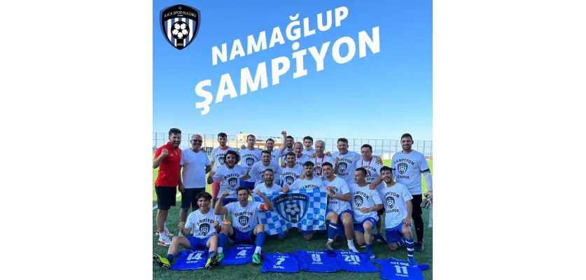 Ilıca Spor Kulübü Namağlup Şampiyon Oldu